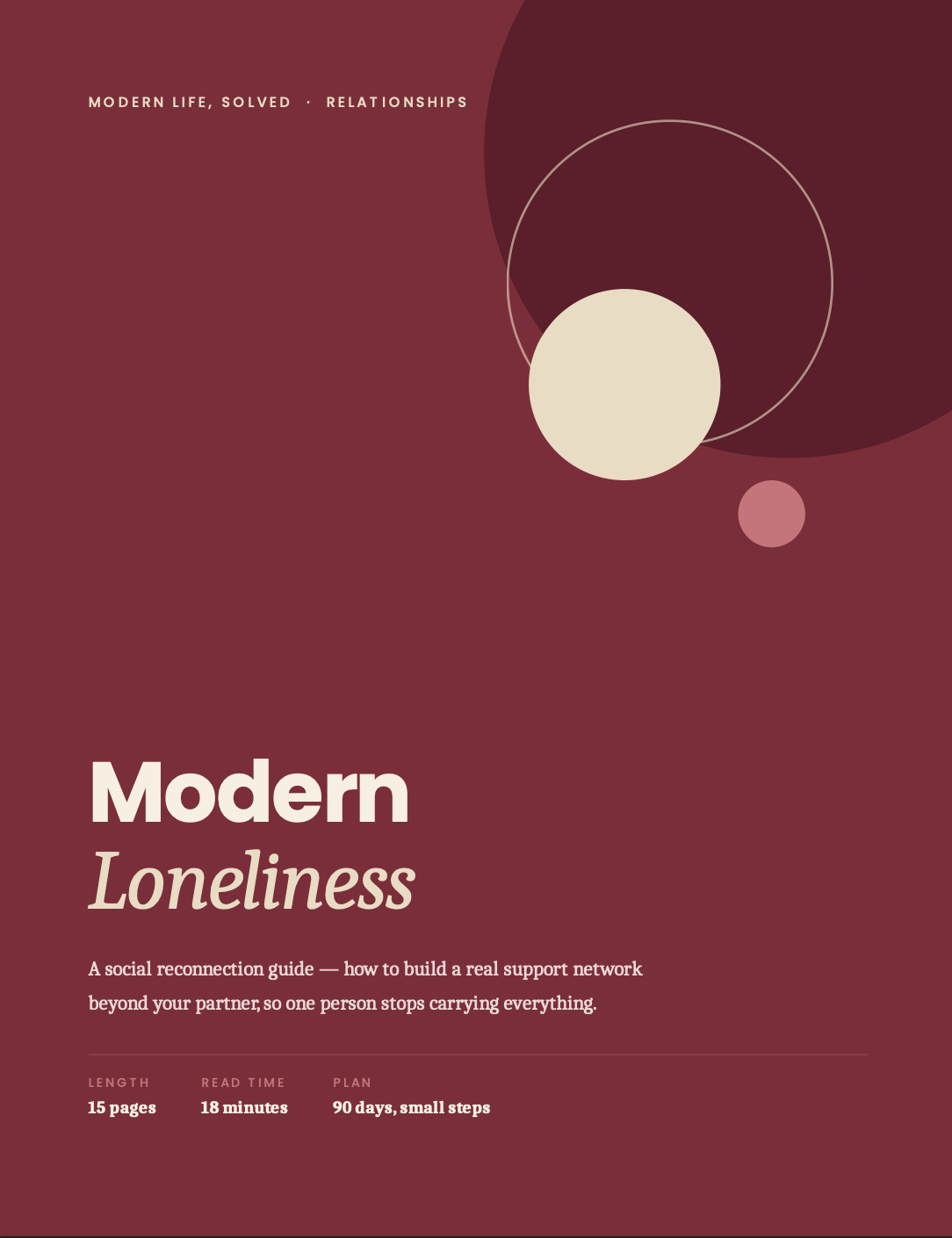 Modern Loneliness